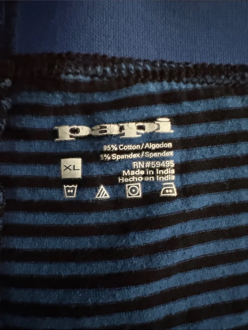 Papi Men's Black & Blue Boxer Briefs - 2-Pack